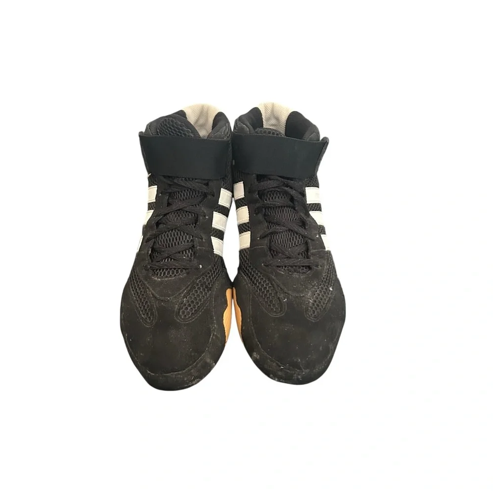 Adidas Men’s Combat Speed IV 116378 Black White Wrestling Shoes Size 10